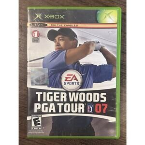 Tiger Woods PGA Tour 07 (Original Xbox, 2006) CIB Tested